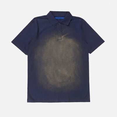 Navy Blue Faded Polo SS2693SCNBFP BLU