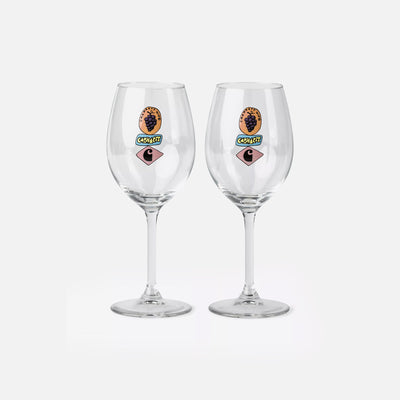 Stacked Grapes Wine Glass 2Set Glass I0371841B6XX