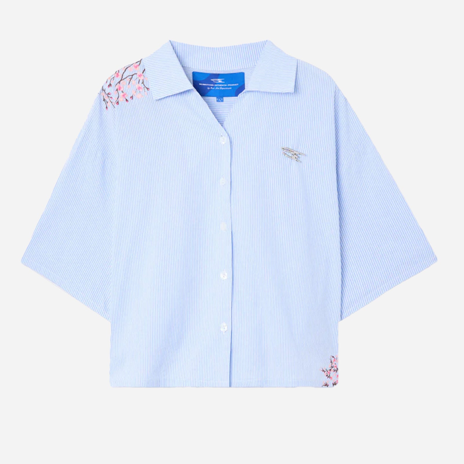 noemotions Flower Shirt NEF26FS-LBLUE