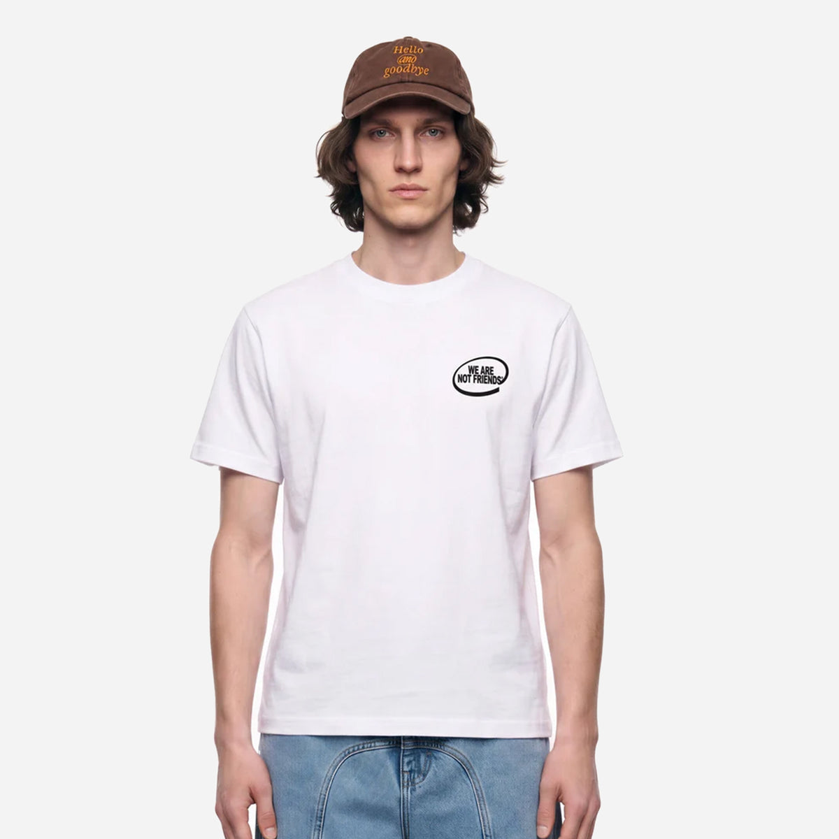 We Are Not Friends Hello & Goodbye T-shirt WANF-C02605