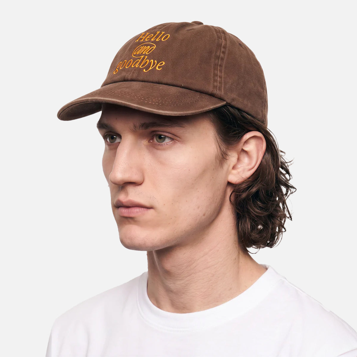 We Are Not Friends Hello & Goodbye Brown Hat WANF-C02624
