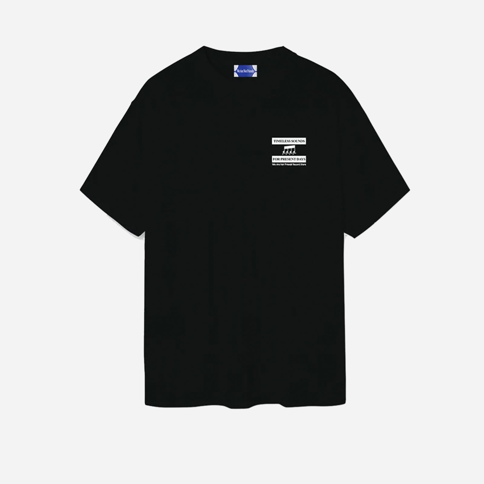 We Are Not Friends Analog Love Black t-shirt WANF-FA2604