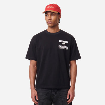 We Are Not Friends Analog Love Black t-shirt WANF-FA2604