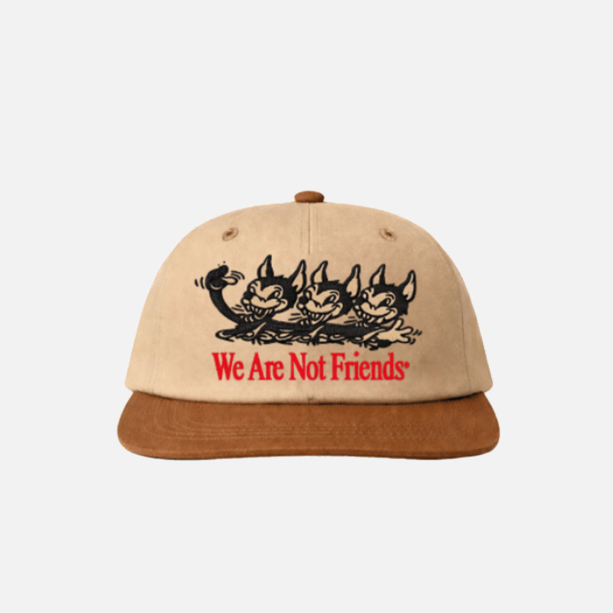 We Are Not Friends Three Little Wolves Hat WANF-FA2620