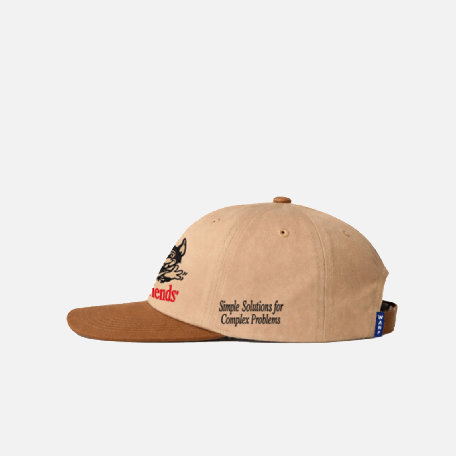 We Are Not Friends Three Little Wolves Hat WANF-FA2620