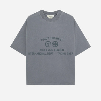 Yuxus Brace T-Shirt YXBTSFW26-GRY