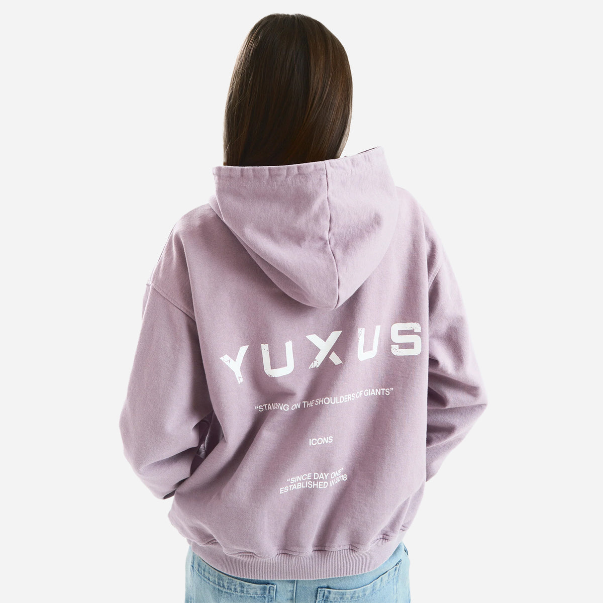 Yuxus Blossom Icons Hoodie YXBIHFW26-PNK