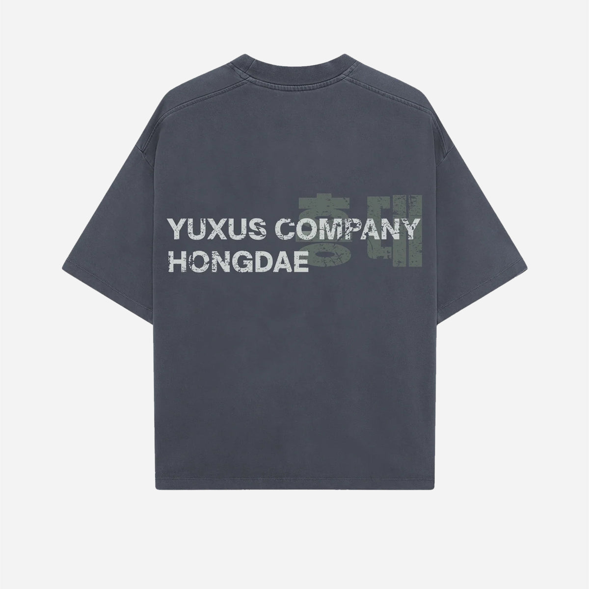Yuxus Herb Grey Hongdae T-Shirt YXHGHTSFW26-GRY