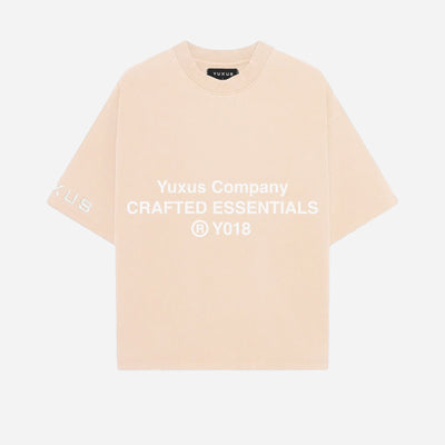 Yuxus Basic Tee YXBTFW26-PECH